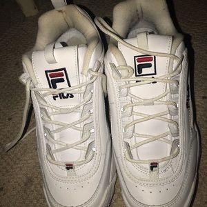 FILA white sneakers